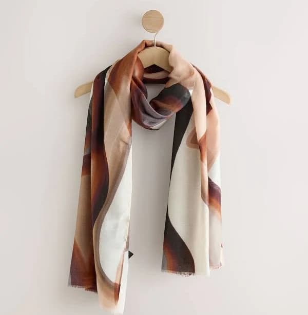 Women's Lightweight Swirl Scarf