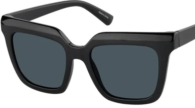 Zenni Women's Oval Plastic Full Rim Sunglasses