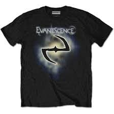Evanescence · Evanescence Unisex T-Shirt: Classic Logo (Black) (T-shirt) [size L] [Black - Unisex edition] (2023)