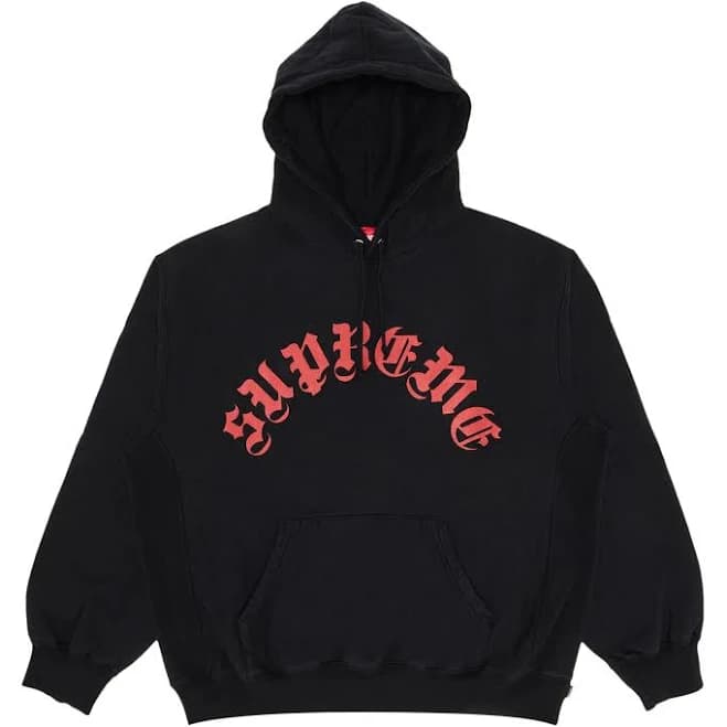 Supreme Men's Printed Arc Hooded Sweatshirt