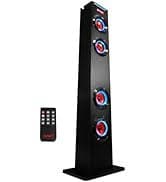 Small Bluetooth Speaker Sumvision Torre WX Wireless Bluetooth Speaker Wooden Panel | FindTheDeal ION Bluetooth Docks & Mini Speakers