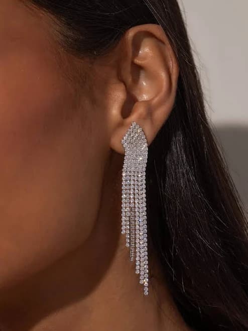 Uncommon James Up Late Pavé Statement Earrings