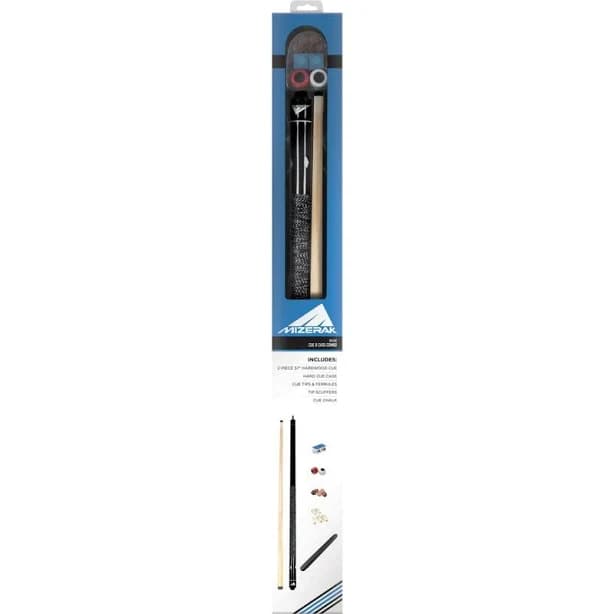 Mizerak Hardwood Cue and Case Combo
