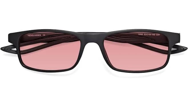 Bill Classic TR90 Rectangle Tinted Sunglasses