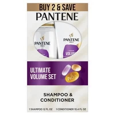 Pantene Pro-V Volume & Body Shampoo + Conditioner