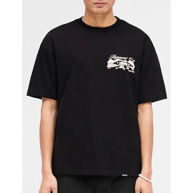 Represent Men's Black Raceway T-Shirt