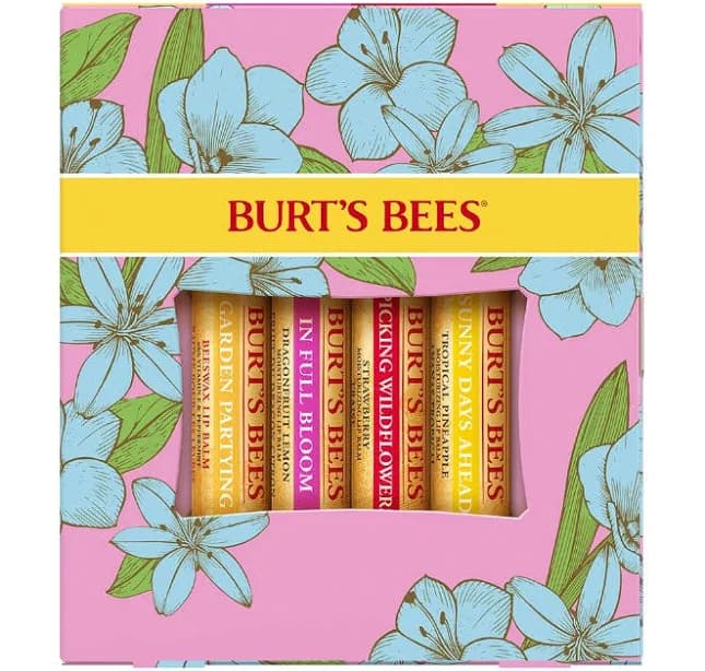 Burt's Bees In Full Bloom Lip Balm Gift Set
