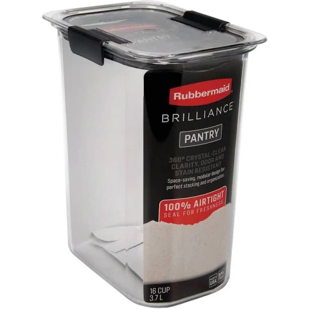 Rubbermaid Brilliance Pantry Airtight Food Storage Container