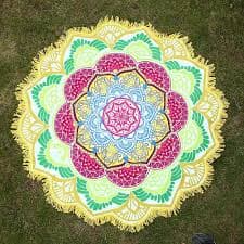 7 Chakras Round Mandala Beach/Yoga Blanket – 7 Chakra Store