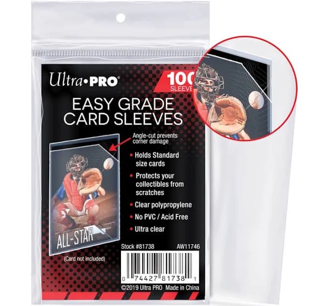Ultra Pro Easy Grade Card Sleeves