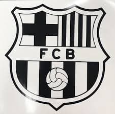 3M Car And Truck Decals And Stickers FC Barcelona Soccer Decal Sticker - 3M Brand, Glossy Finish, For Car, Helmet, Window, Wall FC Barcelona Sticker