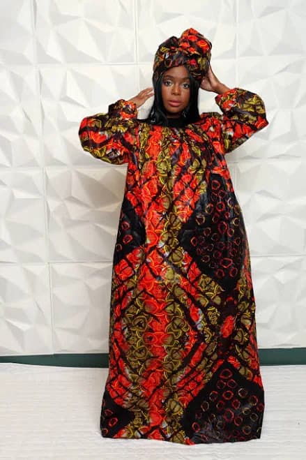 Handmade African Print Maxi Dress