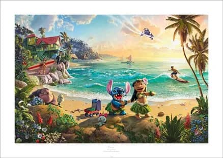 Art Brand Studios Lilo & Stitch Art Print