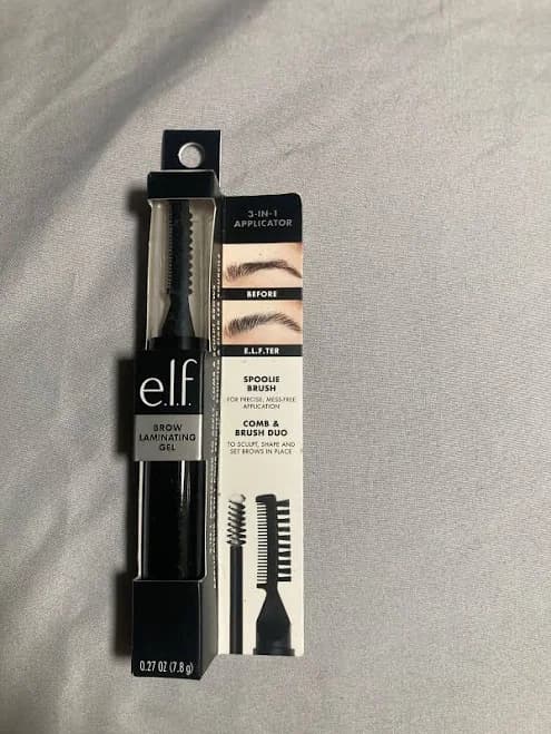 elf Brow Laminating Gel Clear Transparent With 3 in 1 Applicator