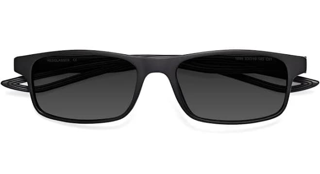 Bill Classic TR90 Rectangle Tinted Sunglasses