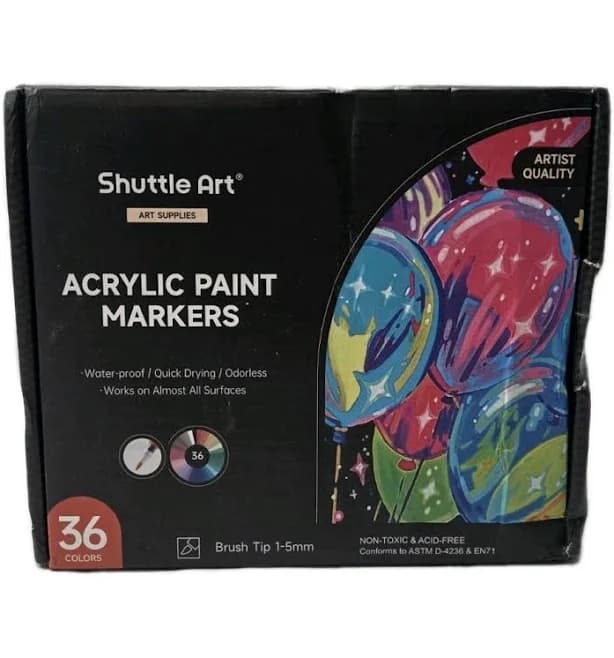 Shuttle Art Automatic Ink Control Acrylic Paint Markers