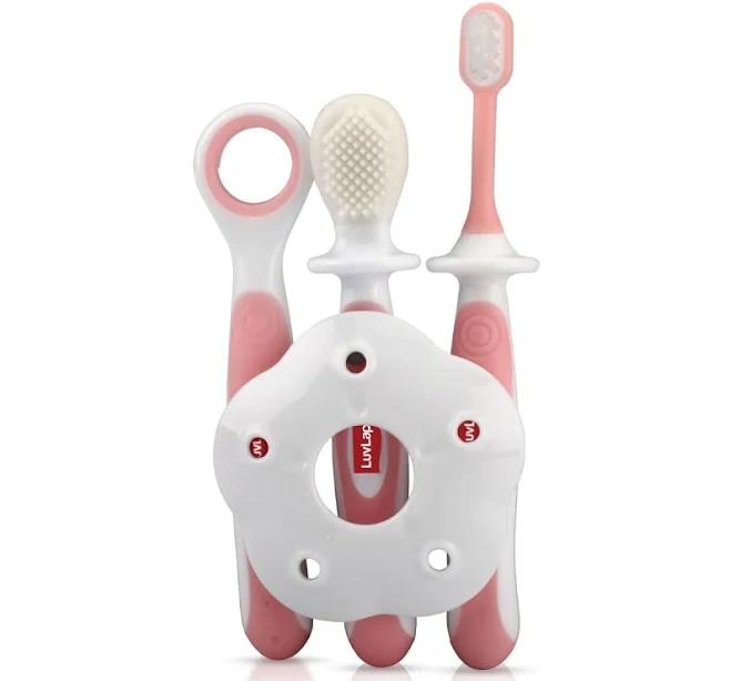 LuvLap Baby Training Toothbrush Set