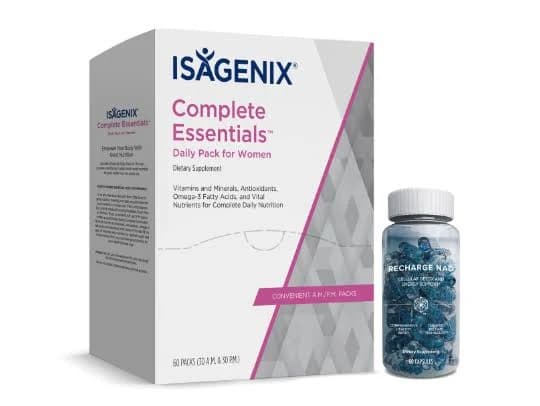 Complete Essentials Daily Vitamin Pack with Recharge NAD - Women's Formula - 30-Day Supply