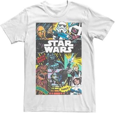 Star Wars Pop Art Collage Tee