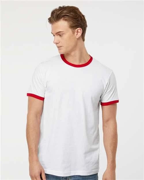 Tultex Fine Jersey Ringer T-Shirt