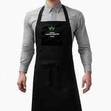 Starbucks Barista Limited Aprons - Black color - Coffee Master - Adult Size Cotton Poly Mix