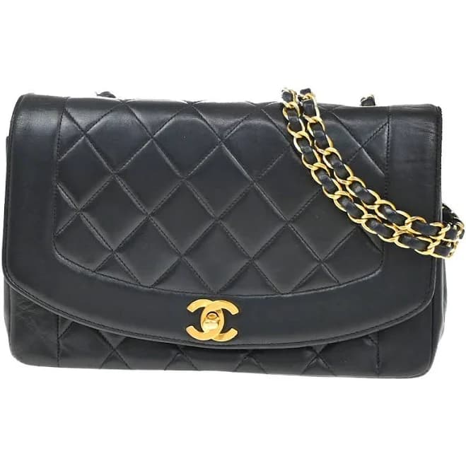CHANEL Diana Quilted Lambskin Flap