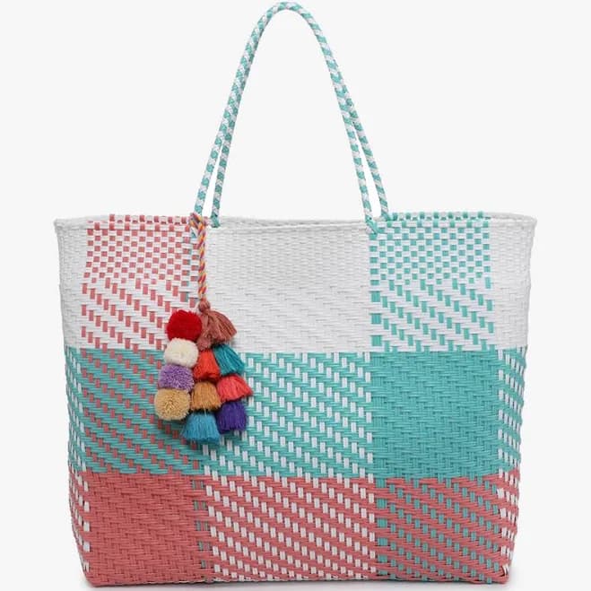 Jen & Co. Allie Woven Tote