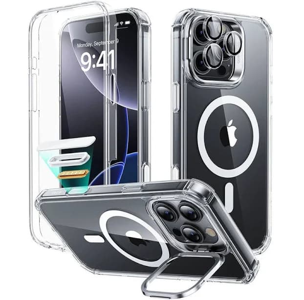 iPhone 16 Pro Max Armor Tough Magnetic Case