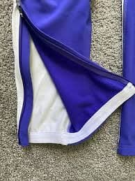 New Salomon Momentum Softshell Pants White & Violet Purple Large Wind Resistant | eBay