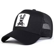 Unisex Cartoon Rabbit Embroidery Baseball Net Caps Spring and Summer Outdoor Adjustable Casual Hats Hip Hop Hat Sunscreen Hat - AliExpress