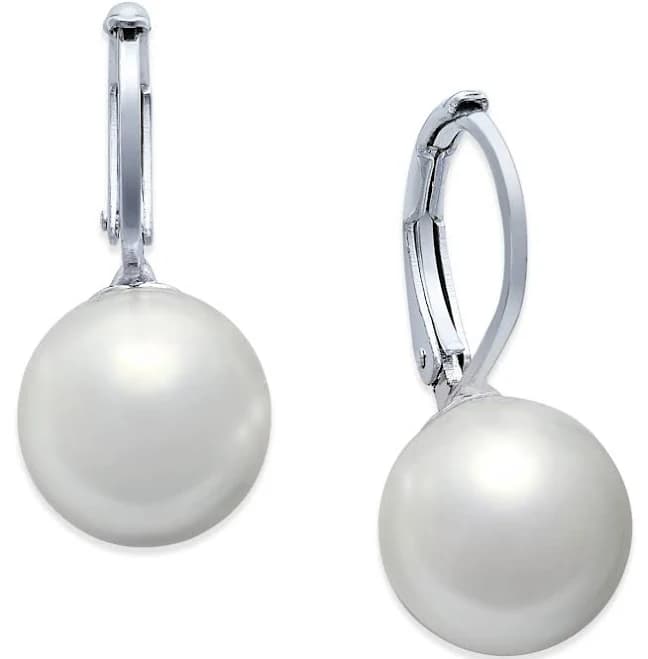 LAUREN Ralph Lauren Women's Imitation Pearl Drop Earrings