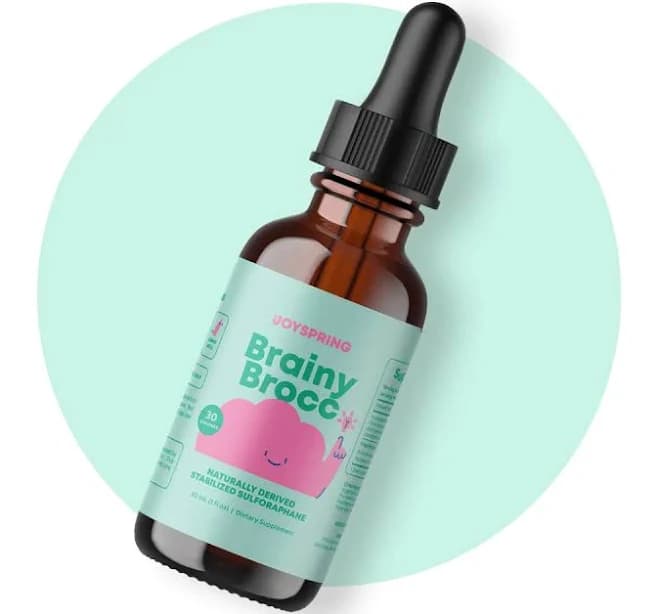JoySpring Brainy Brocc Kids Focus Supplement