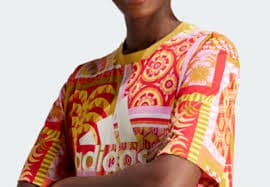 adidas x Women Victory Gold/Semi Pink Glow FARM Rio Sportswear Dress (IQ4507) S | eBay