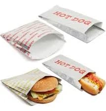 Stockroom Plus 300-Pcs Disposable Foil and Paper Hot Dog Holders and Hamburger