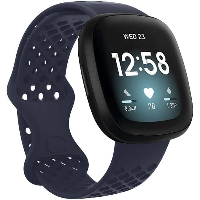 Fitbit Sense Perforated Rubber Infinity Band
