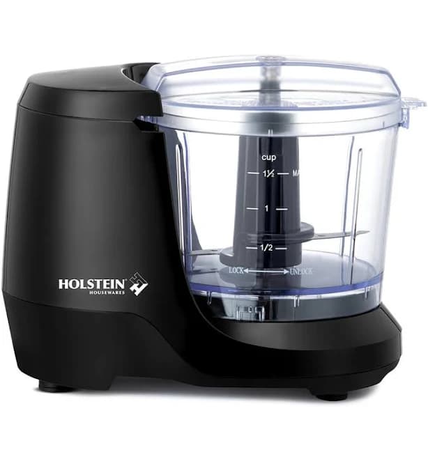 holstein Housewares 1.5-Cup Electric Mini Food Chopper
