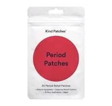 KIND Period Patches -30 Count Pain Relief Patches