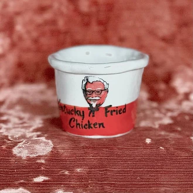 Ceramic KFC Bucket