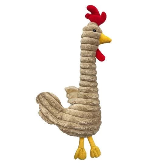 Petlou Farm Friends Rooster Plush Dog Toy