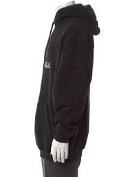 Balenciaga 2018 Graphic Print Hoodie - Black Sweatshirts & Hoodies, Clothing - BAL362023 | The RealReal
