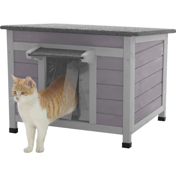 Aivituvin Large Indoor Rabbit Hutch with Pull out Tray