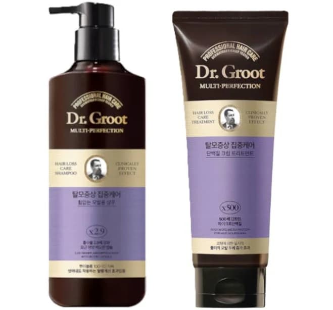 Dr. Groot - Multi-Perfection Hair Loss Care Shampoo 400ml (1ea) & Treatment (250ml) Set by Stylevana