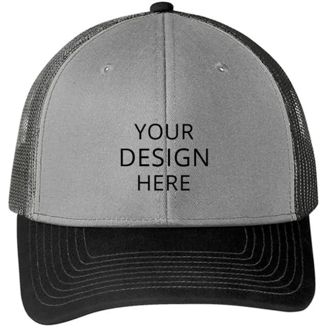 Port Authority Custom Embroidered Snapback Trucker Hat