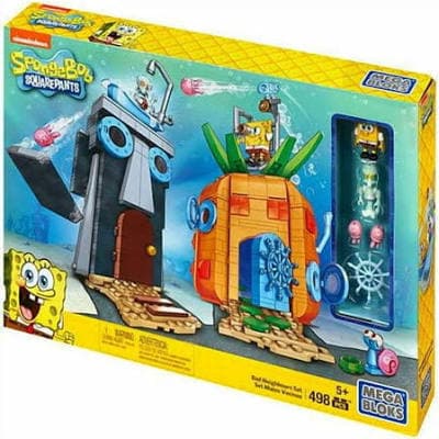 Mega Bloks SpongeBob SquarePants Bad Neighbors Playset