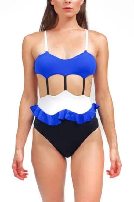 Mary Mercedes Women's Mitchy Convertible One Piece Swimsuit