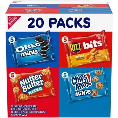 Nabisco Classic Mix Variety Pack Cookies and Crackers