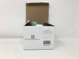 Restaurantware.com Eco-Friendly Supplies Seagreen Plastic Wave Spoon - 5" x 1 1/2" - 100 count box - Dutch Goat
