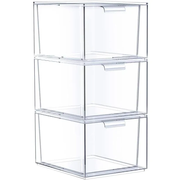 Sorbus Stackable Acrylic Drawers