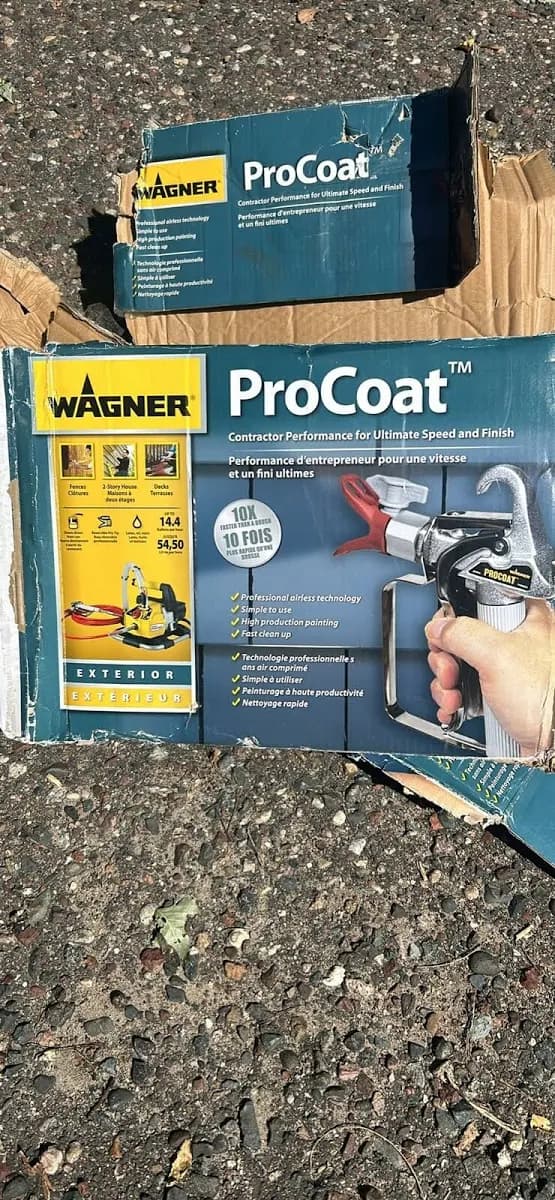Wagner Pro Coat Airless Paint Sprayer 0515034