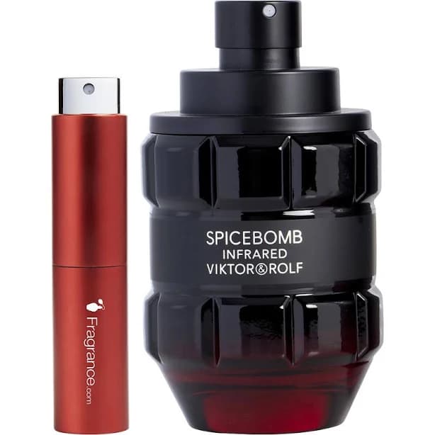 Spicebomb Infrared For Men Edt Spray 0.27 Oz (Travel Spray) By Viktor & Rolf